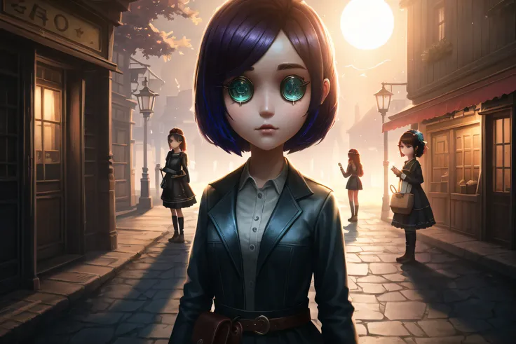 identity v, multiple girls, upper body,
extremely detailed CG unity 8k wallpaper, masterpiece, best quality, Cool colors, dimly lit, low key, colorful, 8k, detailed background, shadow, ray tracing, modelshoot style, ultra detailed, ultra quality, day, sun,
outdoors,
<lora:IdentityV:0.8>,