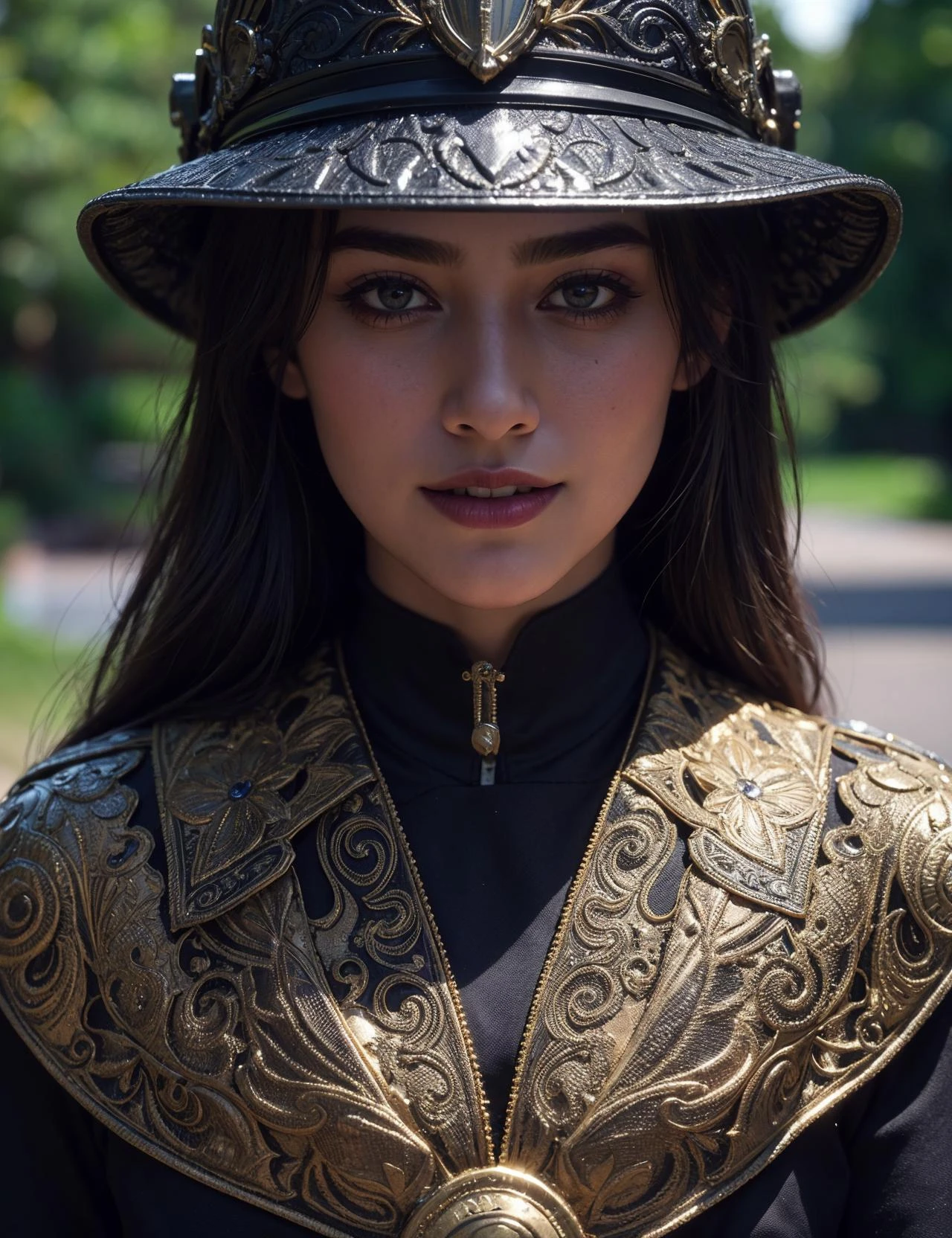 photo RAW, ((close-up shot)), (a woman wearing a helmet),smiling, portrait (epic realistic, hdr, intricate details, 8k uhd, hyperdetailed), Fujifilm XT3, <lora:LowRA2:0.5>
by Ali Erturk, high detail, hyper realistic, natural light, 4k, 8k, trending on artstation, sharp focus, masterpiece