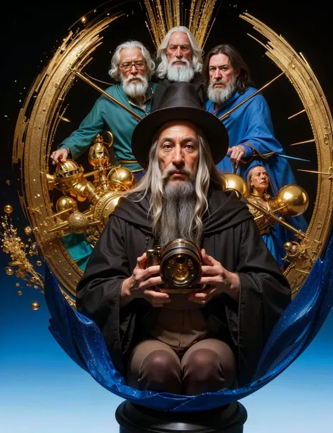 a coterie of wizards by hieronymus bosch, comedic photograph of the year