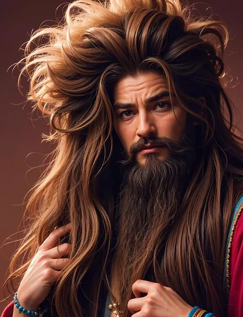 hairy hair wizard, hair everywhere, bad hair day, comedic photograph of the year
