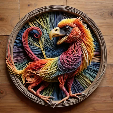 realistic, best quality, high res, highly detailed,
String art, art made of string, colorful art made entirely of string, unique and fascinating, 3d,
soft watercolor,