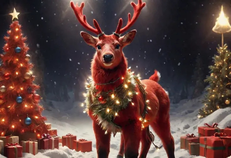 instant christmas, wonderful red reindeer, victory