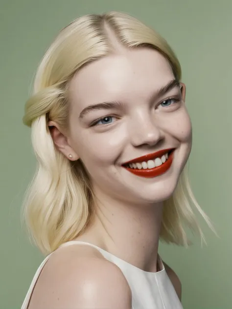 AnyaTaylorJoy, smile