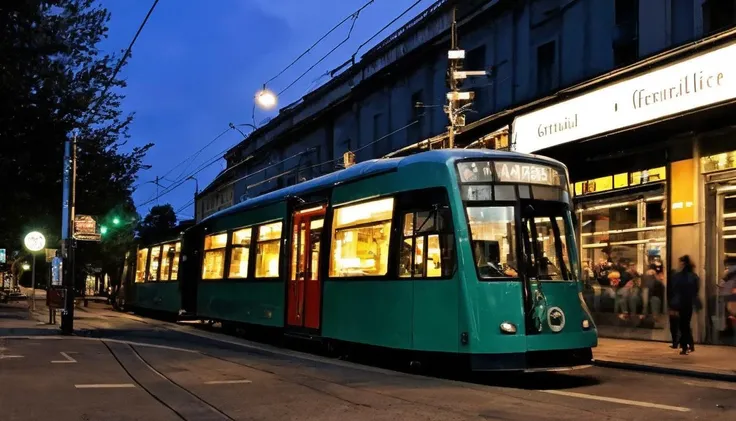 <lora:depth_of_field_slider_v1:1.15> 90s flash photo, stree photograph of a white futursitic tram rushing, finnish at night, bridge, outdoors, (vibrant colors:1.2), (motion blur:1.1),( natural lighting:1.5), HDR <lora:90sflash_v2:1>