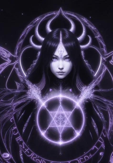 (official art,unity 8k wallpaper,ultra detailed,High quality,best quality),dynamic angle photo of demi-goddess of the underworld,solo,long straight black hair,(badEMB1.2)
