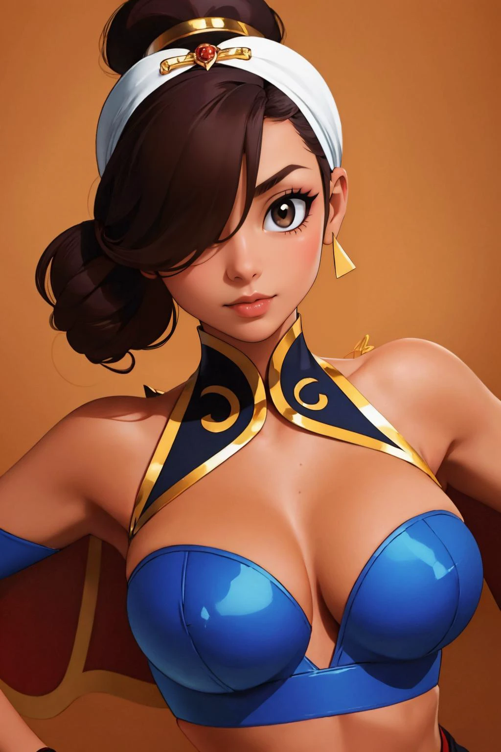 masterpiece, best quality, making eye contact, <lora:RougePowerStoneV1:.95> rouge, bad