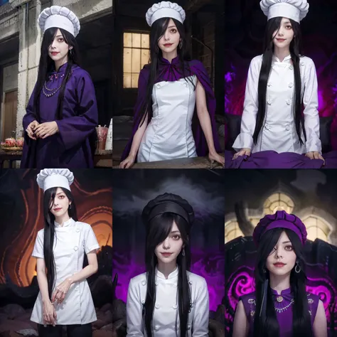 (otherworldly, otherworldly atmosphere, otherworldly appearance), highly insanely detailed, masterpiece, top quality, best quality, highres, 4k, 8k, RAW photo, Caribbean, egyptian,
depth of field, focused, foreshortening,
(dark tunnel, flower field, flower filed, china street),
(long_hair, long hair), collar, earrings,
(random colors cloth, random colors hair, random long hair), sparking lips, eyeliner, makeup,
(Adult, jav, half naked, nsfw:0.8),
<lora:Sadatsuka_Nao_Shokugeki:0.7>,
Sadatsuka_Nao_Shokugeki, 1girl, solo, black hair, long hair, hair over one eye, red eyes, @_@
chef, chef hat
purple cloak, skull accessory
tied shirt,
fisheye, from below,
(air bed, indian slums, egyptian slums:1.2), Air Mattress,
(smiling at viewer), (fantasy world)