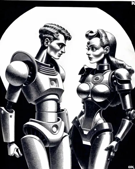 Create a black and white tattoo , Minimalist style , Based on the video game HALO, where the Master Chief and Cortana appear holding hands , with an eternal and spiritual context