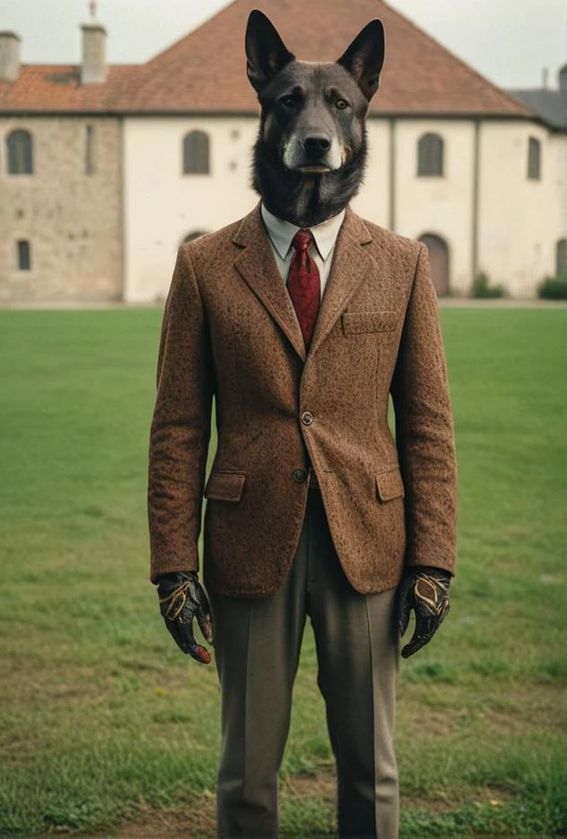 ((spectacular analog color film photo of dogman with dog head on man body))((Christopher, dogheaded saint)(medieval mandog canine-human hybrid canid cynocephalus))
<lora:LCM-LoRA-XL_V1:0.21>
<lora:SDXLHighDetail_v5:0.3>
<lora:ral-exposure:0.3> ral-exposure
<lora:Essenz-BetterPhotography-XL_V1-2:0.3>
<lora:Great-Lighting-XL_V1:0.7>