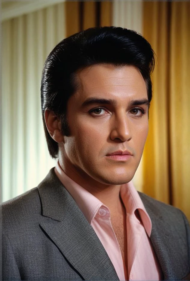 (Elvis Presley as US President from another dimension inside white house)(dodge and burn, corner edge darken vignette)(exposure POP!!! hdr extremely intricate, Sharp focus, dramatic cinematic light, (8k textures, elegant, cinematic look)(breathtaking, insane details)
<lora:LCM-LoRA-XL_V1:0.21>
<lora:SDXLHighDetail_v5:0.5>
<lora:add-detail-xl:0.5>
<lora:ral-exposure:0.2> ral-exposure <lora:sdxl_photorealistic_slider_v1:1.5>