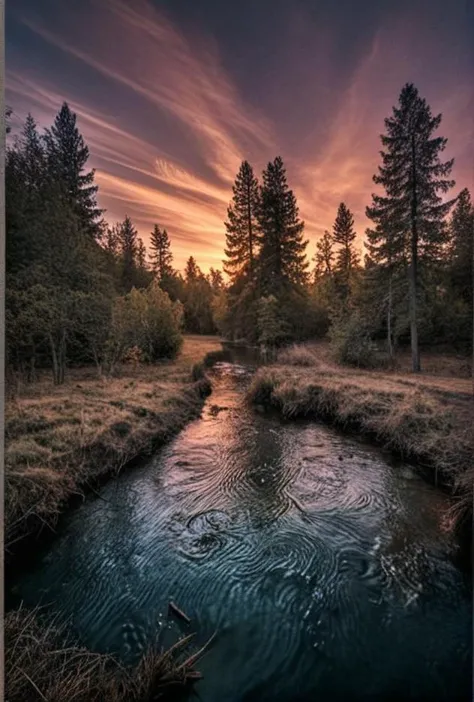 analog film photo((natural light, Surreal. The beautiful artist creates the reality of a river on her canvas that flows into her studio and floods the room around her))BREAK((hard shadows soft glow vivid awe inspiring totally unique sky))BREAK((powerful esoteric photo style))BREAK((vibrant photo colorful sunset))((Quantum lightfield spectrum))BREAK(ideal phi ratio proportioned composition)(enthusiastic perspective)(tack sharp photo)BREAK(post-processing: ((perfect HDR mid-level contrast)) oversharpen, expert dodge and burn, ISO 400 color film noise, corner darken vignette)
<lora:LCM-LoRA-XL_V1:0.21>
<lora:SDXLHighDetail_v5:0.3>
<lora:sdxl_photorealistic_slider_v1:1.2>
<lora:ral-frctlgmtry:0.6> ral-frctlgmtry
