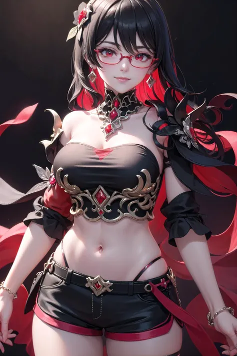 Fine、(The best illustrations)、8k UHD resolution、intricate-detail、top-quality、realisitic、ultra-detailliert、The best lighting、Best Shadows、Soft lighting、Ulutra HD、Ultra-realistic、Tindall Effect、Photorealsitic、(High Detail Skins:1.2)、 (Intricate details, makeup, pureerosface_v1:0.5), (Detailed beautiful delicate face, Detailed beautiful delicate eyes, A perfectly proportioned face, High detailed skin, Detailed skin, best ratio four finger and one thumb, arms below breasts, Tattoo with a red glow under the stomach、Awesome awesome, wide hips, smooth midriff, skiny and thin, __Fashion__, __hair__:1.25)、Digital SLR、 absurderes、1 beautiful devil woman from hell, surreal female portraits by David Hockney and Alphonse Mucha, Portrait of a seductive woman、Fantasy Art, Chinese Doll、Chinese actress、Dungeon、The dragon、Devil's Palace、Devil's Torture Chamber、natta、Dark style 、In the Dark、(Detailed spooky backgrounds:0.8), magia、 1人、Evil Nun、Dark Necromancer、Succubus、Devil's Daughter、Umi Shinonome、Bat Wings,(((Demon Horns)))、 ((((Huge glasses, Otaku Glasses, thick glasses, Round glasses)))),(((Colossal tits)))、(Devil's Tail)、(red eyes glowing:1.6)、red eyes make up very sharp and detailed, The eyes are very well made up, ((Red Eye:1.0)),intricate tattoos, demonic intricate tattoos, thigh tattoos, body tattoos, masterpiece、The most beautiful face、a baby face、Charming smile、plump beautiful red lips、Muscular seductive body、The enchanting body of the devil、devil style、Seductive Black Magic Costume、(((A shiny red snake is wrapped around her body)))、The long-haired、Braids、Black hair、Ponytail distortion、, Ponytail with a bow tied at the back of the hair, Beautiful expression、Body Up、Large breasts emphasis、Bust, Super tight breasts, Breast augmentation surgery, The breasts are very big and round and round,Toned waist、Wide buttocks、 lowkey, cowboy lens, (red phoenix dress: 1.0), devil crown, Red sparkling gemstone necklace、Jewelry Gwise, wearing black mesh socks,wearing a thin red and
