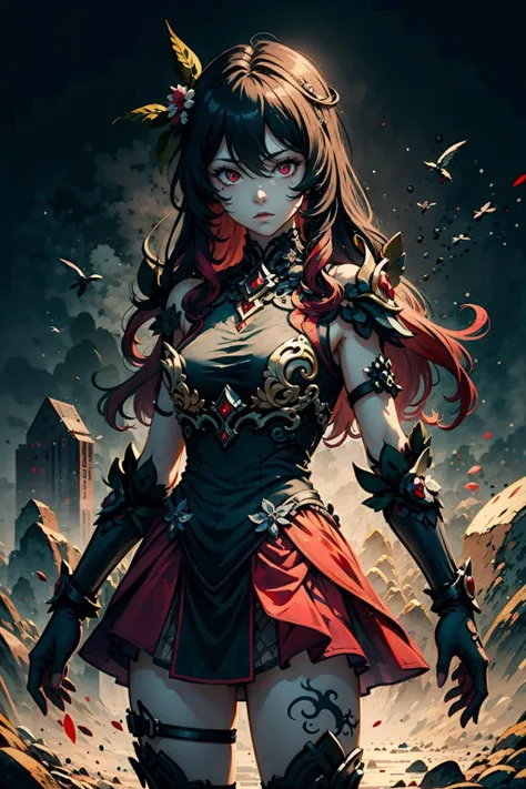 1girl,standing,<lora:sc_nyx:0.9>,sc_nyx,red eyes,small breasts,outdoors,Ultra-detail,(highres:1.1),best quality,(masterpiece:1.3),cinematic lighting,(highly detailed face and eyes:1.3),
BREAK,<lora:ink-0.1-3-b28-bf16-D128-A1-1-ep64-768-DAdaptation-cosine:1>,((ink:1.3)),