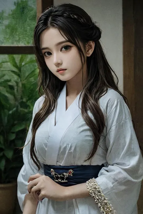 masterpiece, best quality, 1girl, <lora:kwFemale_Beta40-SDXL_v1:1>, saibo