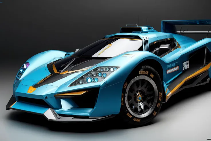 An atompunk super car, heavy, glossy, award winning concept art, bold lines