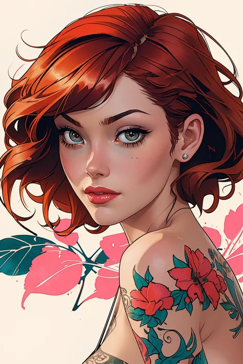 portrait of DEN_maud_SG, 1girl, DC_hero_girl, looking at viewer, (masterpiece, best quality, ultra-detailed, best shadow),, sticker of a girl from dc comic, Kim Jung gi, freedom, soul, digital illustration, comic style, centred, approaching perfection, dynamic, highly detailed, watercolour painting, artstation, concept art, smooth, sharp focus, illustration, art by Carne Griffiths and Wadim Kashin ,