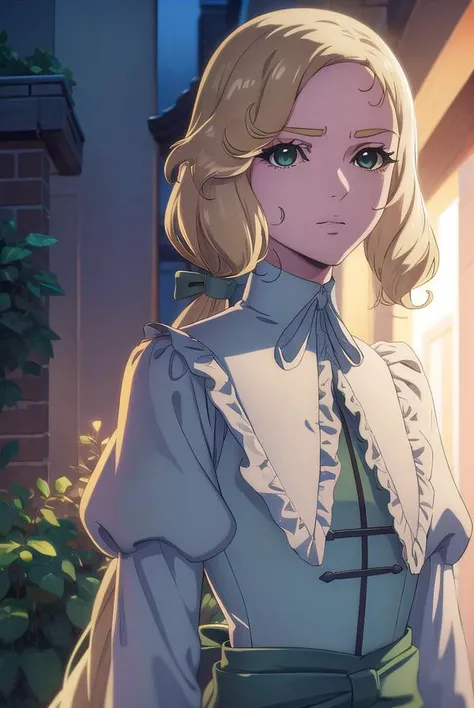 castlevaniamaria, <lyco:castlevaniamaria-lyco-nochekaiser:1>,
castlevaniamaria, long hair, blonde hair, (green eyes:1.5), hair bow, bow, green bow, low ponytail,
BREAK long sleeves, dress, puffy sleeves, pink dress, sash, green sash, collar, white collar,
BREAK looking at viewer, full body,
BREAK outdoors, night, sky,
BREAK <lyco:GoodHands-beta2:1>, (masterpiece:1.2), best quality, high resolution, unity 8k wallpaper, (illustration:0.8), (beautiful detailed eyes:1.6), extremely detailed face, perfect lighting, extremely detailed CG, (perfect hands, perfect anatomy),