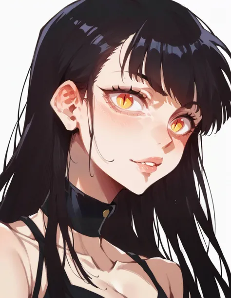 score_9, score_8_up, score_7_up, score_6_up,score_5_up, score_4_up,1girl, slit pupils,shihakugan eyes, mob psycho eyes,source_cartoon, pale skin,black clothes, wide hips, demon, berserk, <lora:h3ll1shXLP:0.8> h3ll1sh <lora:shihakuganXLP:1>