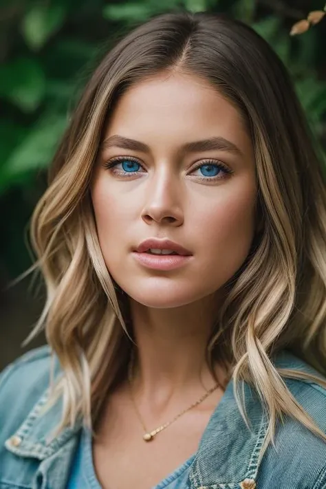 <lora:d0utz3nkr03s:0.9>, a Realistic photo of d0utz3nkr03s woman, 1girl, long hair, looking at viewer, blue eyes, blonde hair, brown hair, parted lips, teeth, hair over one eye, lips, realistic, soft lighting, professional Photography, Photorealistic, detailed eyes, RAW, analog, sharp focus, 8k, HD, DSLR, high quality, Fujifilm XT3, film grain, award winning, masterpiece