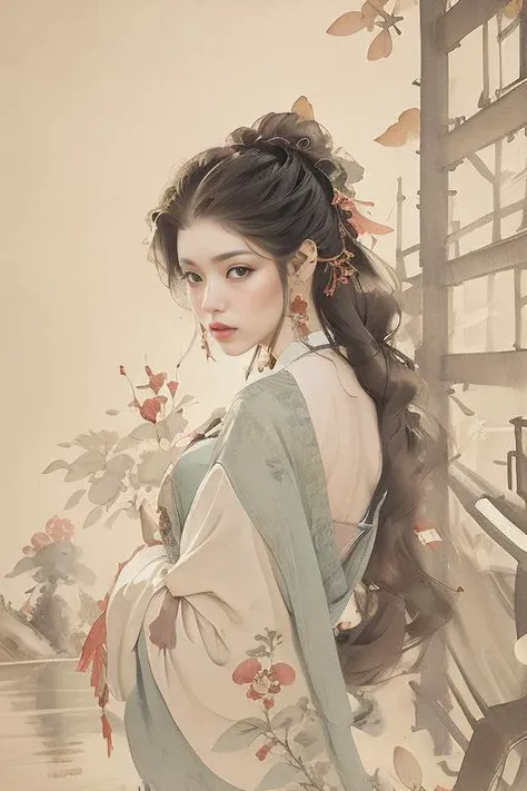 delicate face,asian,