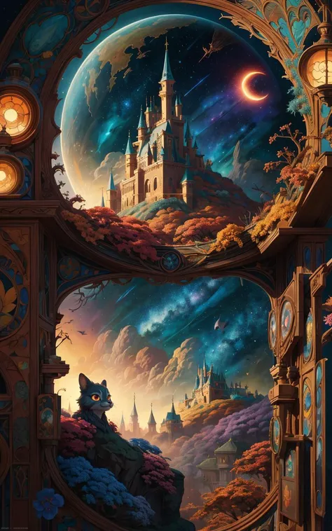 Disney, Pixar (Style: Disney, pixar Style, 3d, cartoon, photo, cinematic Lighting, trending on artstation, ((high quality:1.2, masterpiece:1.2)), (8k resolution), hyper detailed, incredibly absurdres, color connection, colorized, colorful),
autumn best quality, ink painting, acrylic, cute ice cornflowers, sunrise, by Craola, Dan Mumford, Andy Kehoe, 2d, flat, adorable, vintage, art on a cracked paper, fairytale, storybook detailed illustration, cinematic, ultra highly detailed, tiny details, beautiful details, mystical, luminism, vibrant colors, complex background, centered, symmetry, painted, intricate, volumetric lighting, beautiful, rich deep colors masterpiece, sharp focus, ultra detailed, in the style of dan mumford and marc simonetti, astrophotography, centered, symmetry, painted, intricate, volumetric lighting, beautiful, rich deep colors masterpiece, sharp focus, ultra detailed, in the style of dan mumford and marc simonetti,
