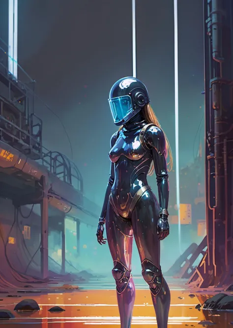 1girl
glass helmet, full body, full armor, floating,
cyborg wires long hair
sleeveless
dark hell background shadow ghost
ruins factory
industrial pipe,
water drop,
anime gradient
by moebius Atey Ghailan Bill Sienkiewicz