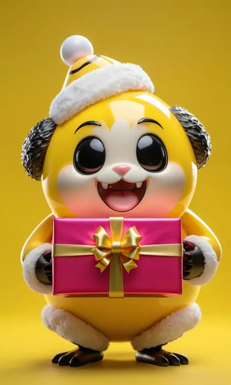 (PENGUIN:1.5) holding a (gift wrapped:1.1) (cannonball:1.3) with a lit fuse grand photograph, Polaroid, canon 5d mark 4, (neon yellow, background:1.7), kodak ektar, elaborate detail, anime, cartoon <lora:add-detail-XL:0.7>, subsurface scattering, ultra hd, 4k, high def, Photorealistic, Hyperrealistic, Hyper detailed, analog style, realistic, masterpiece, best quality, ultra realistic, 8k, Intricate, High Detail, film photography, soft lighting, heavy shadow