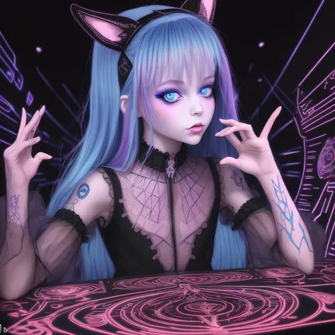 LazrR0ck4billyAI Alice <lora:LazrRockabillyAI:0.8>