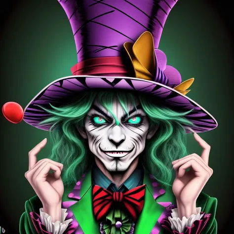 LazrR0ck4billyAI mad hatter  <lora:LazrRockabillyAI:0.8>