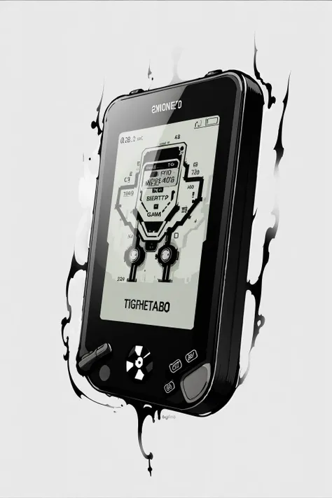 <lyco:BLTA2:0.9> A gameboy, light screen, BLTA