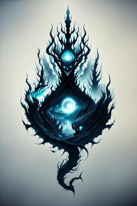<lora:BLTA2:0.8>, BLTA, flat paper, material style, (simple background:1.6), galactic swirls, luminous, celestial entities, cosmic terrors, eldritch beings, spine-chilling, ominous, aberrations and phantasms, petrifying, freezing, dread-inducing, ominous, legendary space horrors,