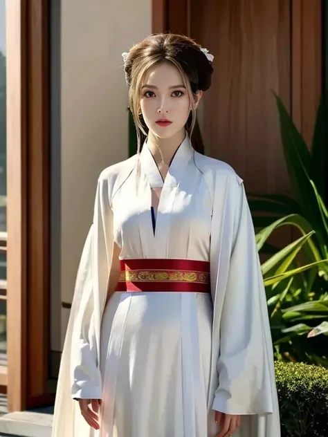 best quality ,masterpiece, illustration, an extremely delicate and beautiful, extremely detailed ,CG ,unity ,8k wallpaper, Amazing, finely detail, masterpiece,best quality,official art,extremely detailed CG unity 8k wallpaper,huge filesize , ultra-detailed, highres, extremely detailed,beautiful detailed girl, extremely detailed eyes and face, beautiful detailed eyes,light on face,(Hanfu:1.1),1girl, full body,full-body shot, <lora:elegantHanfuRuqun_v10:0.6>,ru_qun, <lora:EileenGu_v1:1>