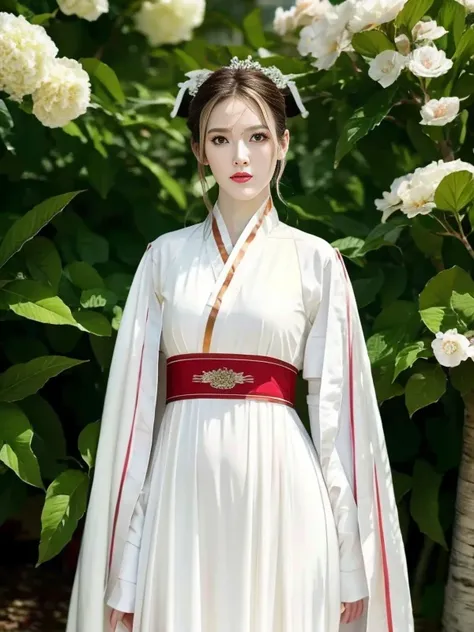 best quality ,masterpiece, illustration, an extremely delicate and beautiful, extremely detailed ,CG ,unity ,8k wallpaper, Amazing, finely detail, masterpiece,best quality,official art,extremely detailed CG unity 8k wallpaper,huge filesize , ultra-detailed, highres, extremely detailed,beautiful detailed girl, extremely detailed eyes and face, beautiful detailed eyes,light on face,(Hanfu:1.1),1girl, full body,full-body shot, <lora:elegantHanfuRuqun_v10:0.6>,ru_qun, <lora:EileenGu_v1:1>