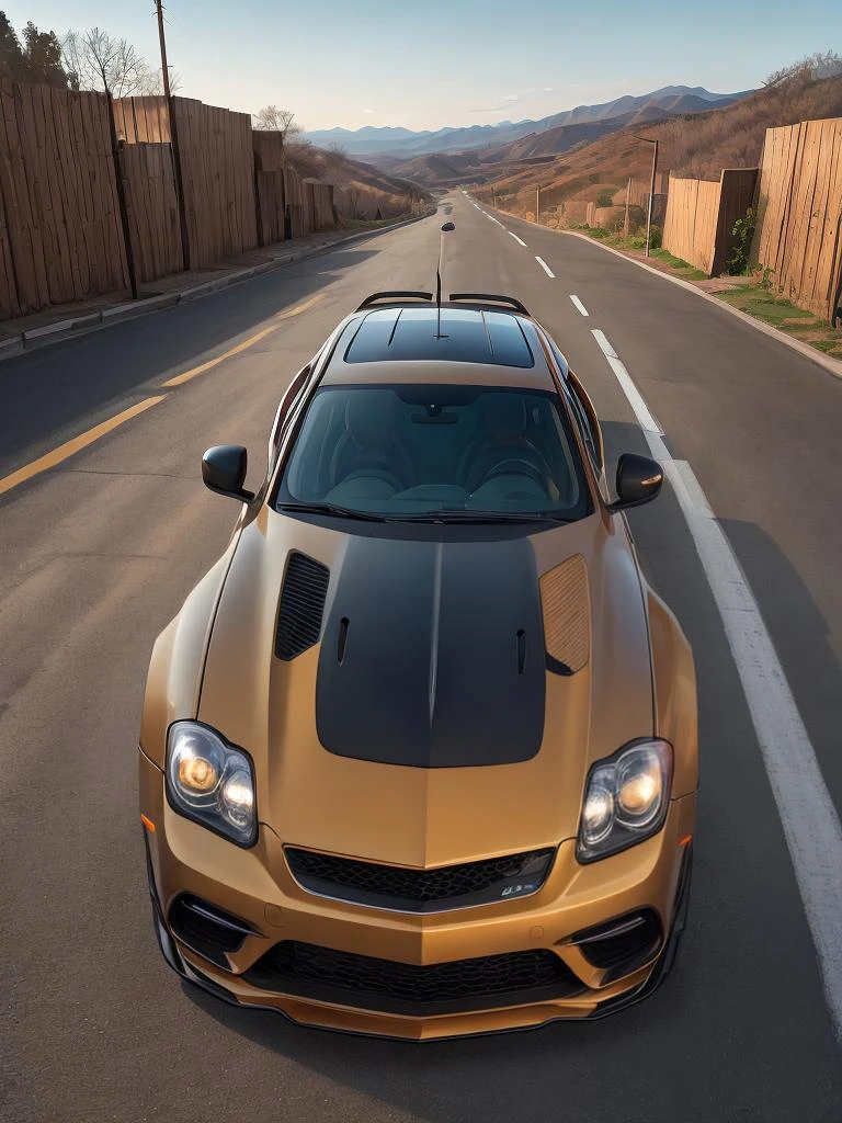 car photography, (good composition), (in frame), centered, 8k, 4k, detailed, attractive, beautiful, impressive, photorealistic, realistic, cinematic composition, volumetric lighting, high-resolution, vivid, detailed, stunning, professional, lifelike, crisp, flawless, DSLR, 4k, 8k, 16k, 1024, 2048, 4096, detailed, sharp, best quality, high quality, highres, absurdres, maximum detail, hard rim lighting photography, hyper realism, high detail, 8k, HDR, UHD, (photorealistic:1.2), panoramic, dslr photo, (((surreal))), trippy, <sharpness:0.8>,