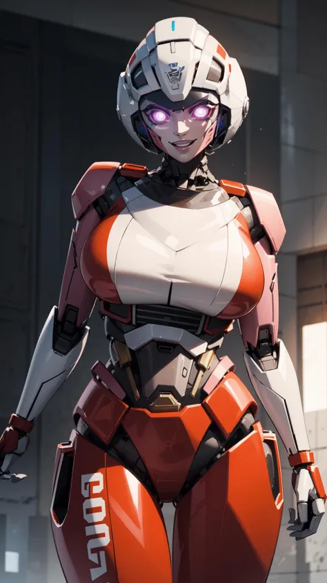 Highest quality　8k Iron Man Suit Girl　Elementary school girl　Sweaty face　Cute Smile　short hair　boyish　Steam coming from the head　My hair is wet with sweat　Black Hair　Glasses