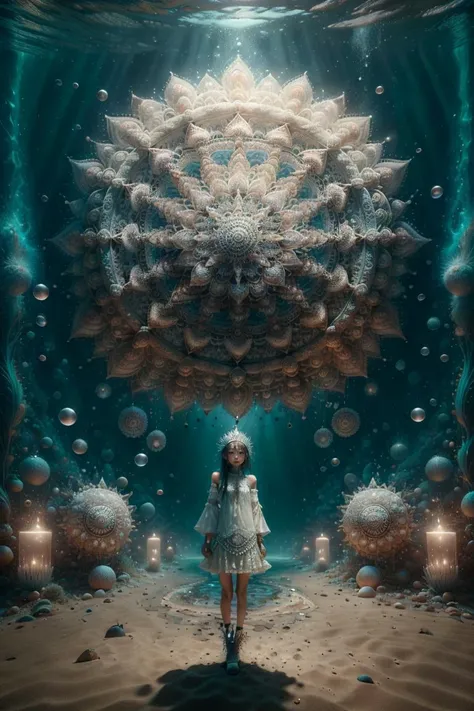 <lora:underwater-mandala-style-darquelilly-v1:1> umstyle, 1girl, mandala