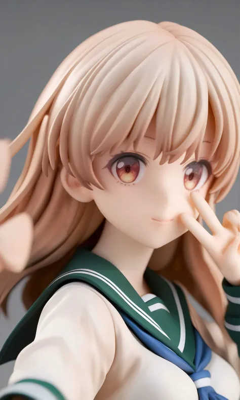 score_9,score_8_up,score_7_up,score_6_up,source_anime,
1girl,medium breasts,school uniform,kiraboshi,v,v over eye,male focus,looking at viewer,From front,Face Focus,simple background,
shallow depth of field,highly detailed,high budget,cinemascope,epic,color graded cinematic,atmospheric lighting,imperfections,natural,shallow dof,
