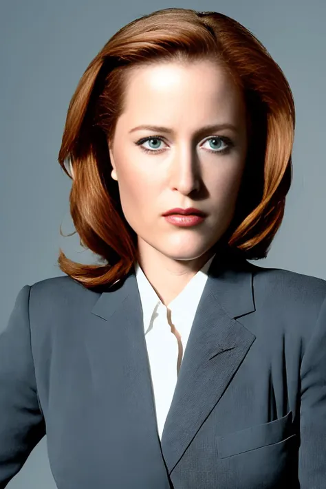 a photo of (sks woman) as a young data scully, face,  character portrait, dramatic light, hyper-realistic, highly detailed, high contrast, 8k, photorealism