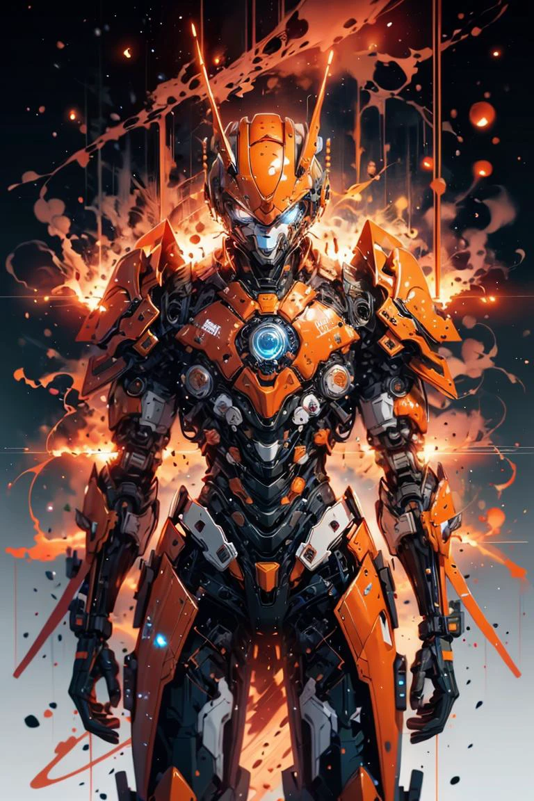 glowing eyes, glow, flames,
<lora:Mecha warrior Mecha_20230621092507:0.5> Mecha warrior, Mecha, shiny, shiny hair, shiny skin, shiny clothes