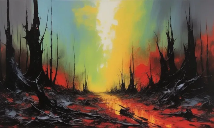 Soft Apocalypse perfect squealing stout Narrator Action painting abhorrent Tonalism