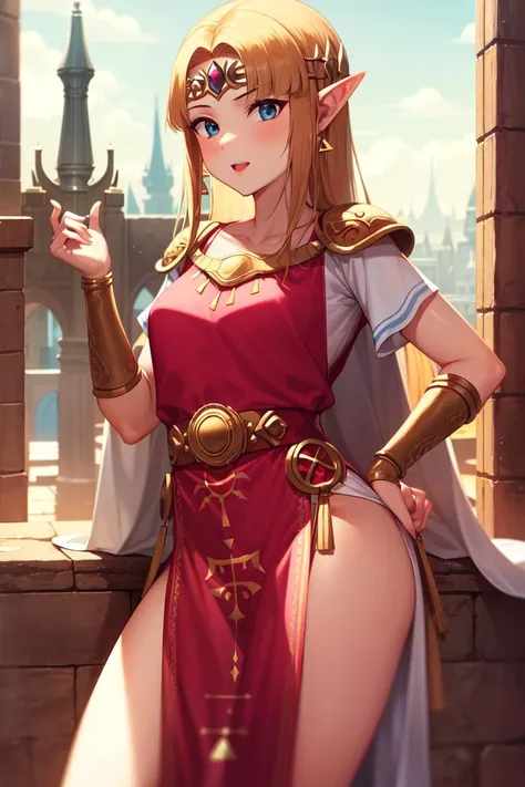 masterpiece, best_quality, 1girl, solo, princess zelda, nintendo, the legend of zelda, albw