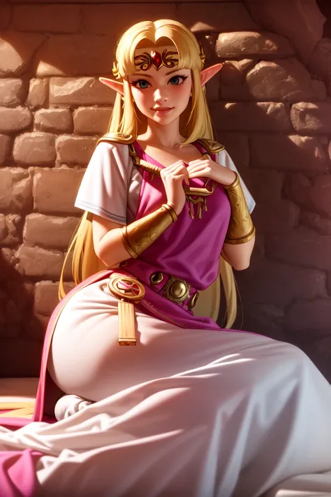 masterpiece, best_quality, 1girl, solo, princess zelda, nintendo, the legend of zelda, albw, kairunoburogu,