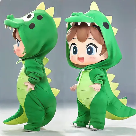 princess pitch in a dino costume Japanimation Japanese Animation (Ink Manga:1.2) (manga:2.0) (anime:1.5) <lora:DINO:1.3>