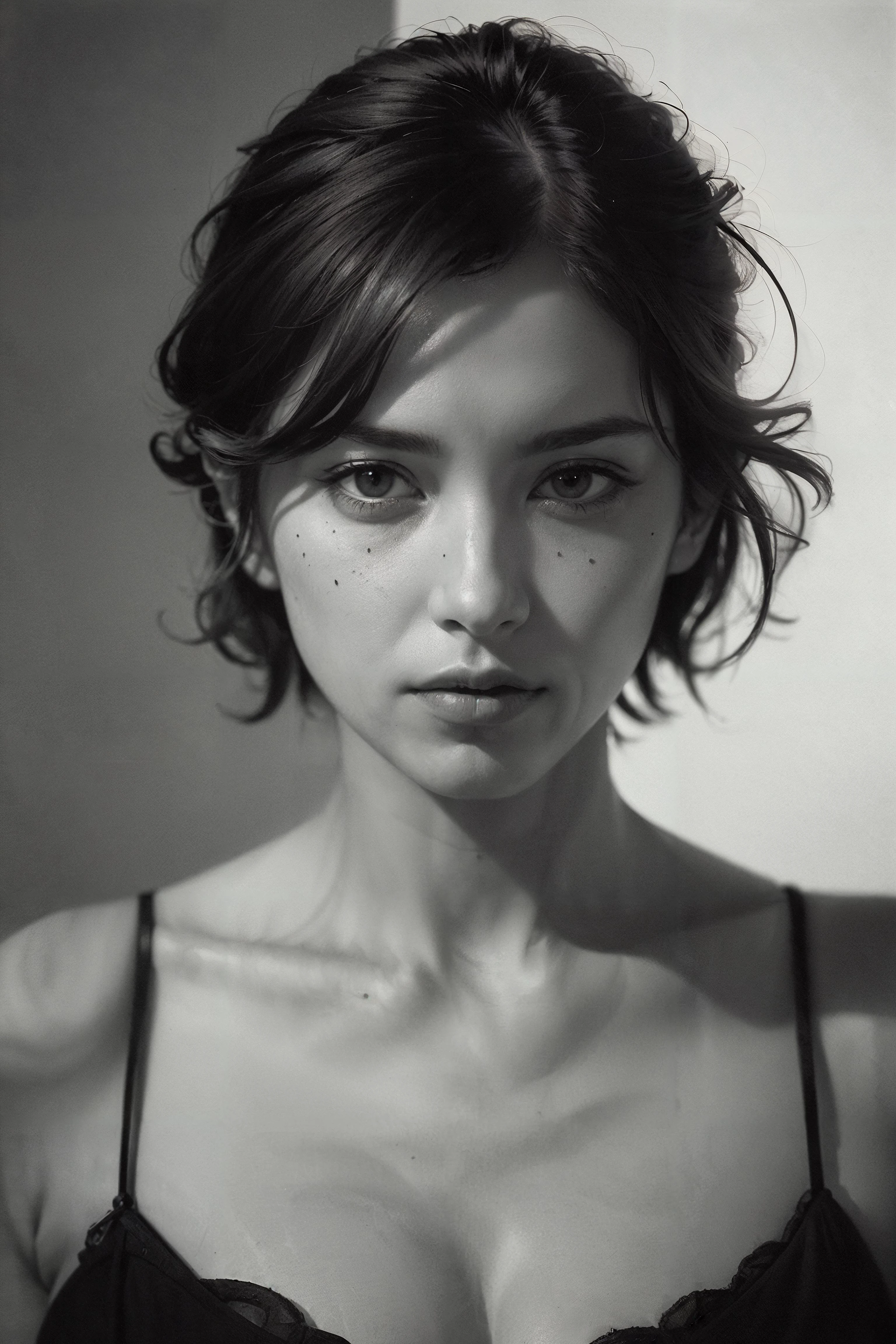 <(masterpiece, realistic:1.3), (extremely intricate:1.2)>, (photorealistic:1.4), (extremely delicate), (ultra realistic:1.3), hyperrealistic photography, extremely detailed CG unity 8k wallpaper, UHD, HDR, RAW photo, dslr,
1girl, chiaroscuro, high contrast, dramatic shadows, bold highlights, moody atmosphere, captivating intensity, expressive brushwork,
art by alejandro jodorowsky,
(photographed on a Leica 10772 M-P, 50mm ultra wide lens, F2.4),