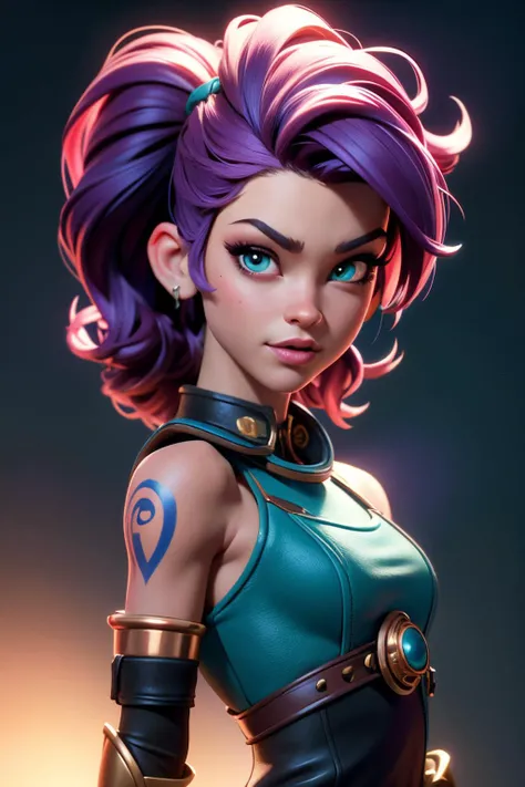 an awarded profesional photography of 1girl  skind , beautiful teal eyes,  big hair  pointy hair copper  with papakha  with thighlet shirt slip with facial expresion  grimace,she make Thumbs up pose collar  in a colosseum, in spring Jeff Wall  Broad Lighting,(epic scene:1.3),ultradetialed character with perfect face,detailed skin,(ultrasharp:1.3),(masterpiece:1.1),best quality AS-YoungV2,(photorealistic:1.2),ultrarealistic,realistic ultradetailed character,4k perfect quality,Medium close-up<lyco:GoodHands-beta2:1>Magnificent,Imperceptible detail,Intricately designed,  (perfect quality face:1.5)