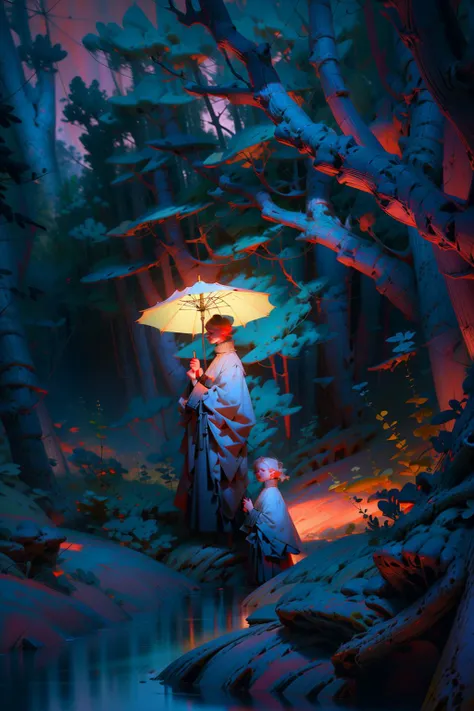 By the babbling brook's serene embrace, stands a cottage bathed in nature's grace. Nestled 'neath a canopy of trees, where tranquil whispers float on gentle breeze.,
<lora:add_detail:1>, <lora:NijiExpressV2:0.9>,