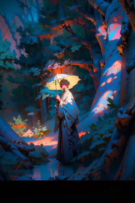 By the babbling brook's serene embrace, stands a cottage bathed in nature's grace. Nestled 'neath a canopy of trees, where tranquil whispers float on gentle breeze.,
<lora:add_detail:1>, <lora:NijiExpressV2:0.9>,