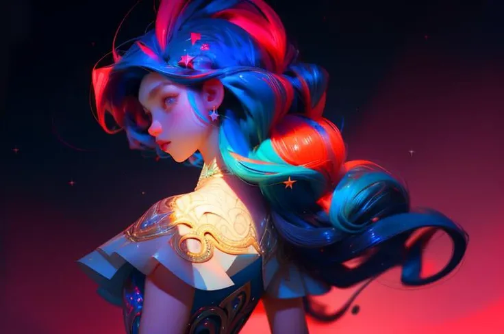 (masterpiece, best quality), intricate details,
1girl, <lora:star_guardian_neeko:0.8> star guardian neeko, 1girl, multicolored hair, dress, star guardian \(league of legends\), magical girl, hair ornament,