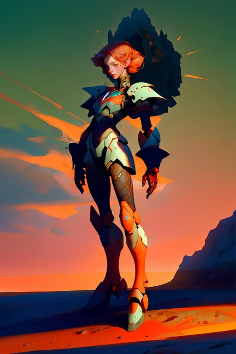 1girl
mecha
leaning forward
red armor
led
shadows
dramatic lighting
sci-fi, fantasy, surreal
cave
(best quality, masterpiece, Zdzislaw Beksinski)