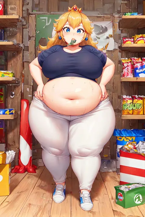 (masterpiece, detailed, realistic:1.2), high aesthetic, young woman, USSBBW, (morbidly obese, fatblob:1.3), high aesthetic, sat on floor, surrounded by empty pizza boxes, nude, red baseball hat, detailed face, beautiful face, (guilty expression),
